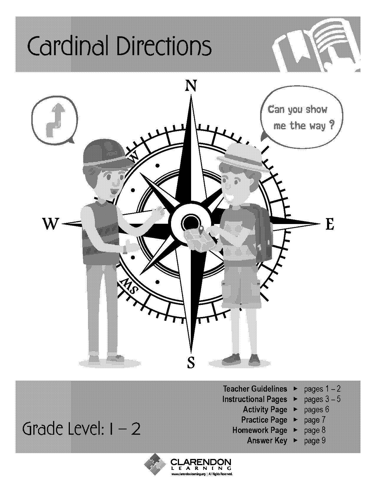 puzzle using cardinal direction