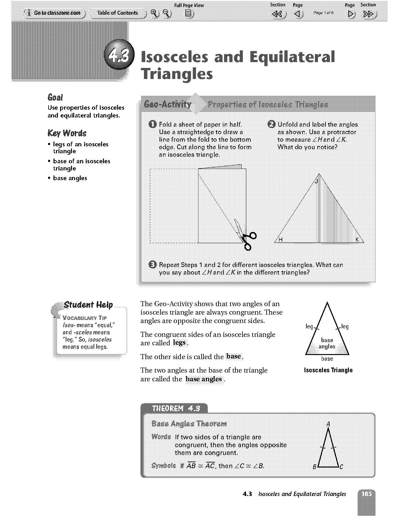 equilateral triangle and equiangular pdf worksheet